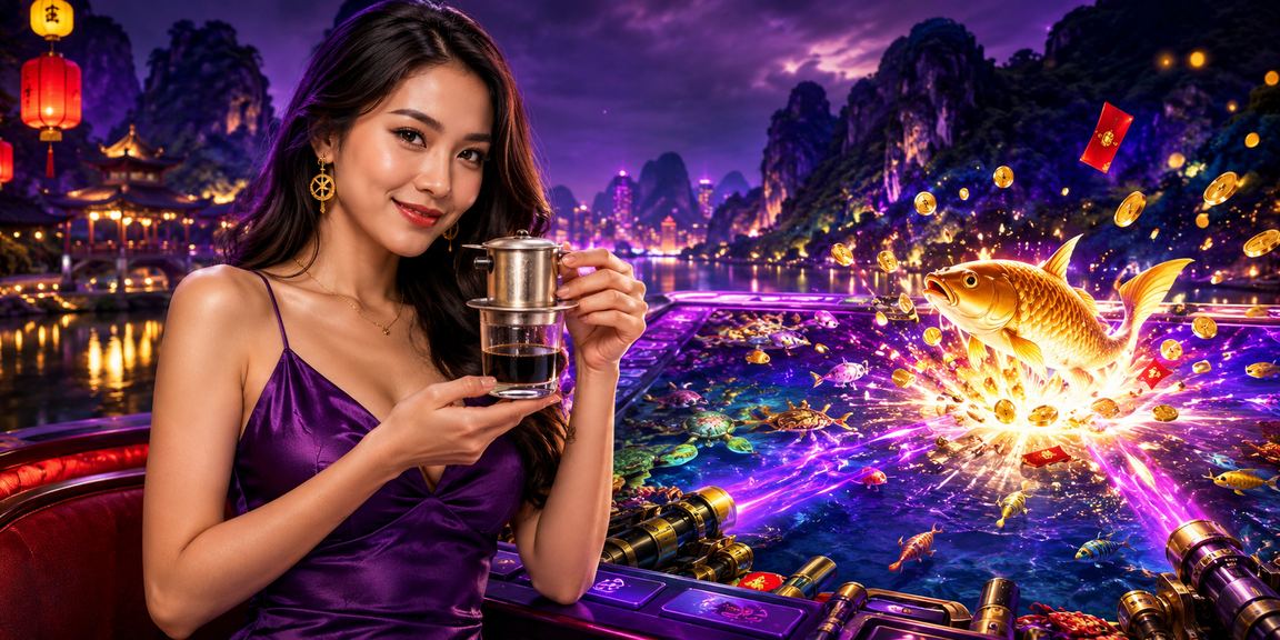 Người chơi xổ số theo dõi kết quả trên điện thoại bên cảnh sông Ninh Bình